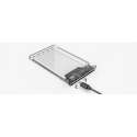Orico HDD behuizing voor 2,5'' SATA HDD/SSD - USB3.0 (USB-C) / transparant