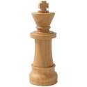 Ulticool USB-stick Schaakstuk Koning - 32 GB - Hout - Schaken - Bruin