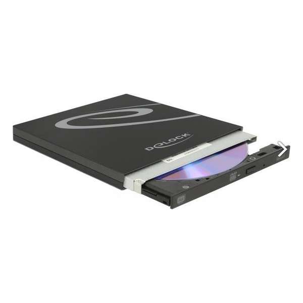 DeLOCK 42595 ODD-behuizing SATA Zwart