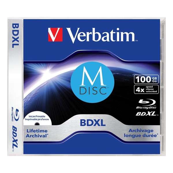 Verbatim BDXL M-Disc Blu-Ray Disc 100 GB 1 stuk