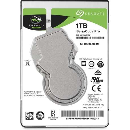 Seagate Barracuda Pro 2.5'' 1000 GB SATA III