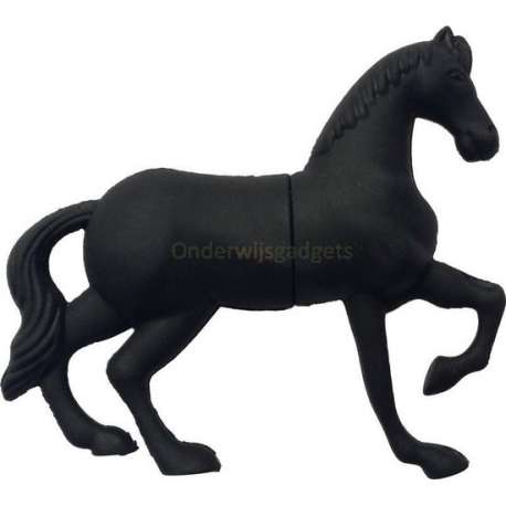 Ulticool USB-stick Paard - 16 GB - Dier - Sport - Zwart