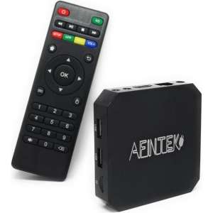 Afintek TV Box Android 9.0 met Keyboard - 2/16GB