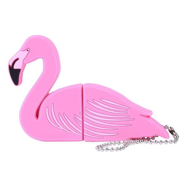 Connect - USB stick - 8 GB - Flamingo