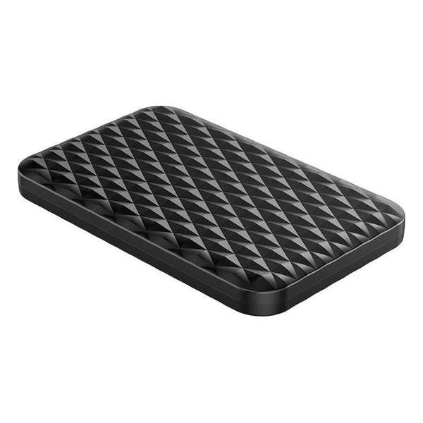 ORICO 2.5 inch harde schijf behuizing met sliding cover - uniek ruit design - zwart