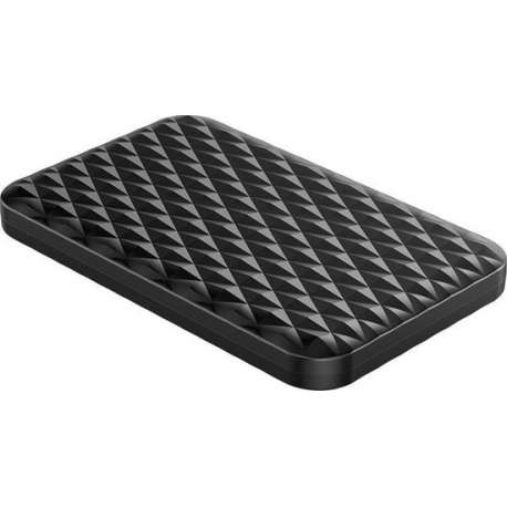 ORICO 2.5 inch harde schijf behuizing met sliding cover - uniek ruit design - zwart