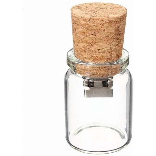 Ulticool USB-stick Flesje -  8 GB - Wonen - Glas
