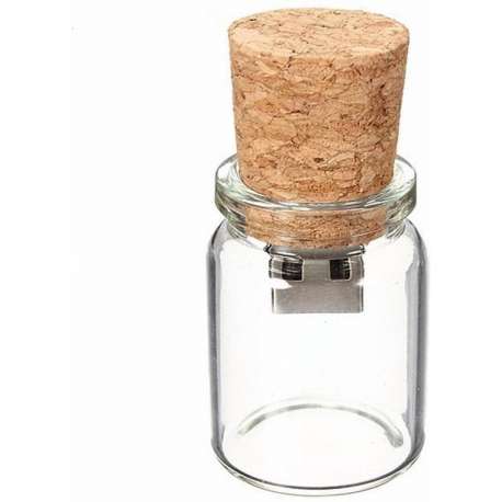 Ulticool USB-stick Flesje -  8 GB - Wonen - Glas