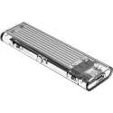 Orico externe behuizing voor M.2 NVMe PCIe SSD (max. 80mm) - USB3.1 / zilver