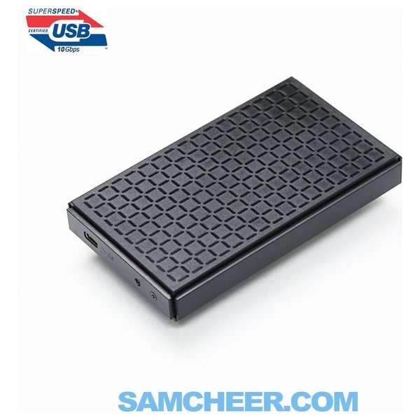 LC-Power LC-25U3-C1 behuizing voor opslagstations 2.5'' HDD-behuizing Zwart