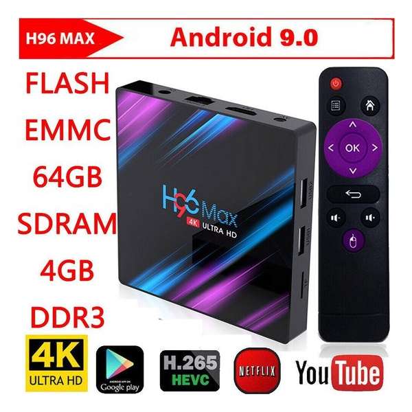 TV media player H96 max