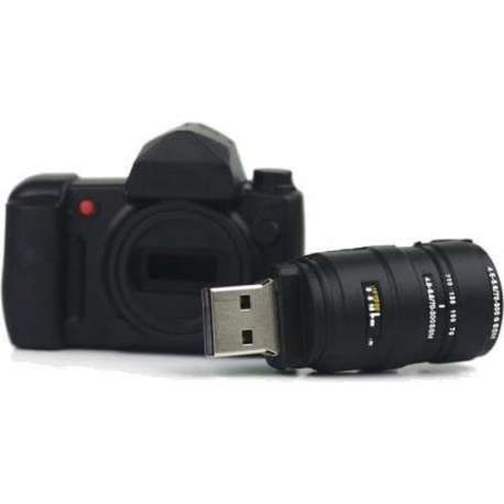 Ulticool USB-stick Camera - 8 GB - Hobby - Zwart