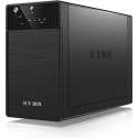 ICY BOX IB-3620U3 disk array Toren Zwart