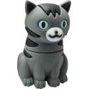 Ulticool USB-stick Kat Poes -16 GB - Dieren - Grijs