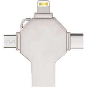 DrPhone  3-Drive – 64GB - USB Opslag- Externe Geheugen voor smartphones – Tablets - IOS - Android - Windows – iPhone – iPad -