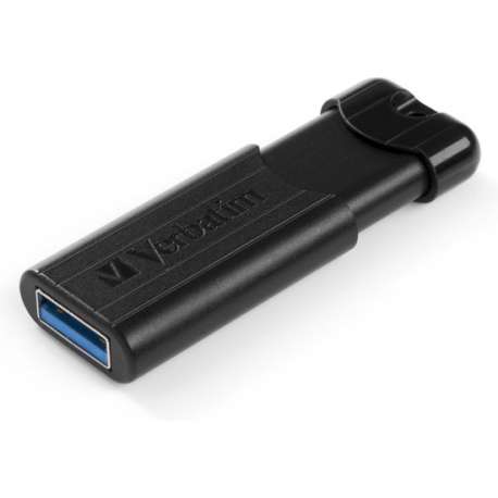 Verbatim PinStripe 3.0 - USB-Stick 3.0 64 GB  - Zwart