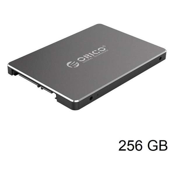 Orico 2.5 inch interne SSD 256GB - 3D NAND flash - Sky grey Orico 2.5 inch interne SSD 256GB - 3D NAND flash - Sky grey