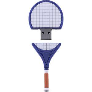 Ulticool USB-stick Tennis Racket  - 16 GB - Sport - Blauw
