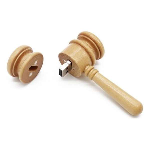 Rechter hamer usb stick 8gb – rechtbank voorzittershamer rechtbank advocaat