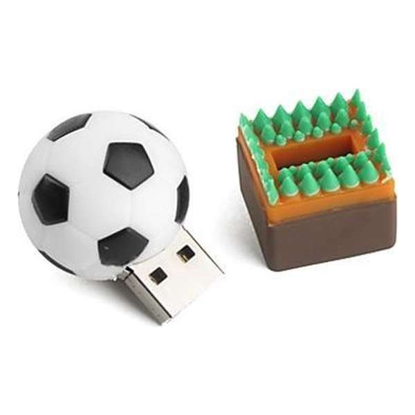 Ulticool USB-stick Voetbal Gras  - 8 GB - Sport - Groen