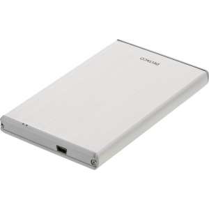 DELTACO MAP-GD29U3 Harde schijf behuizing - USB 3.0 naar SATA 6Gb/s - 2,5" HDD/SSD - Aluminium - Zilver