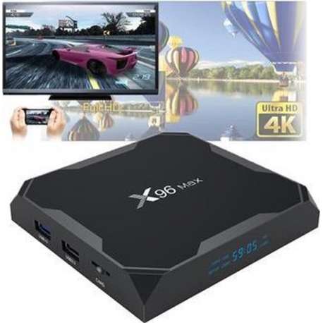 X96 Max TV Box 4GB 64GB Android 8.1 inc. Mini Keyboard