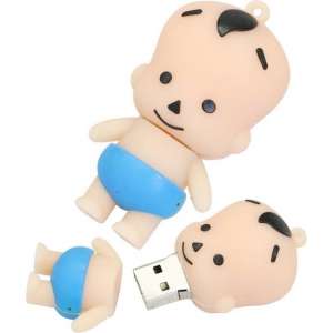 Baby usb stick 8GB blauw -1 jaar garantie – A graden klasse chip