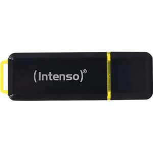 Intenso High Speed Line USB flash drive 128 GB USB Type-A 3.2 Gen 1 (3.1 Gen 1) Zwart, Geel