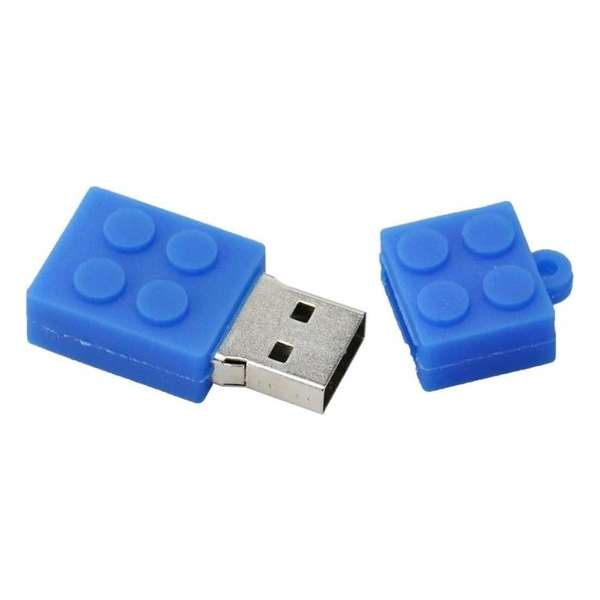 Bouwsteen lego brick usb stick 16gb blauw -1 jaar garantie – A graden klasse chip Bouwsteen lego brick usb stick 16gb blauw -1 jaar garantie – A graden klasse chip