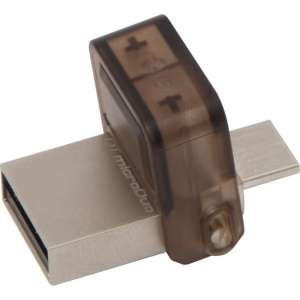 Kingston DataTraveler MicroDuo SD Flashdrive voor Android smartphones en tablets - Micro USB-stick - 64 GB