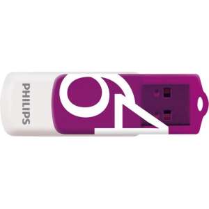 Philips FM64FD05B USB flash drive 64 GB USB Type-A 2.0 Paars, Wit