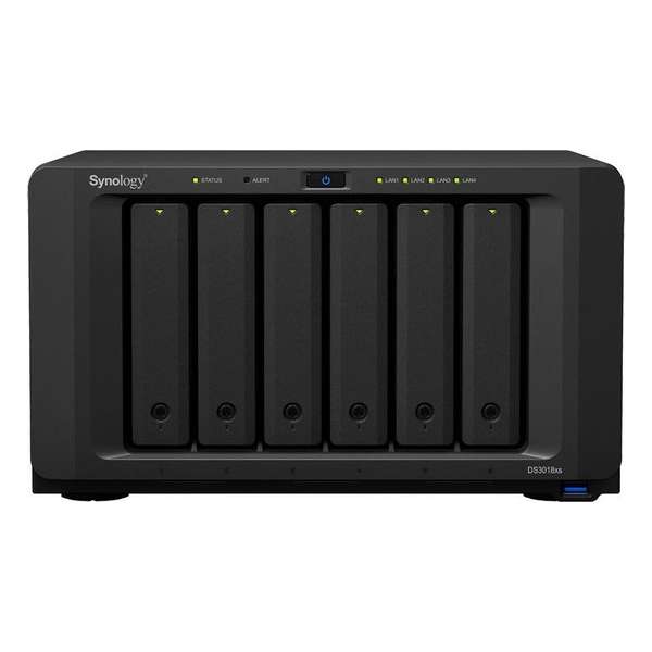DS3018XS 6-bay/ 8GB DDR4/ 3x USB 3.0/ RAID/ up to 32GB