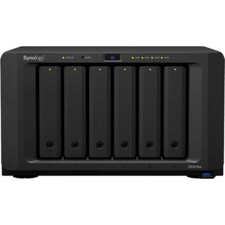 DS3018XS 6-bay/ 8GB DDR4/ 3x USB 3.0/ RAID/ up to 32GB