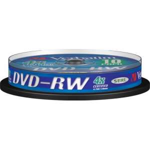 "Verbatim DVD-RW 4,7GB 4x SP MATT SILVER SURFACE - Rohling"