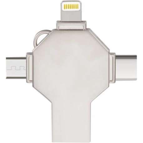 DrPhone  3-Drive – 32GB - USB Opslag- Externe Geheugen voor smartphones – Tablets - IOS - Android - Windows – iPhone – iPad -