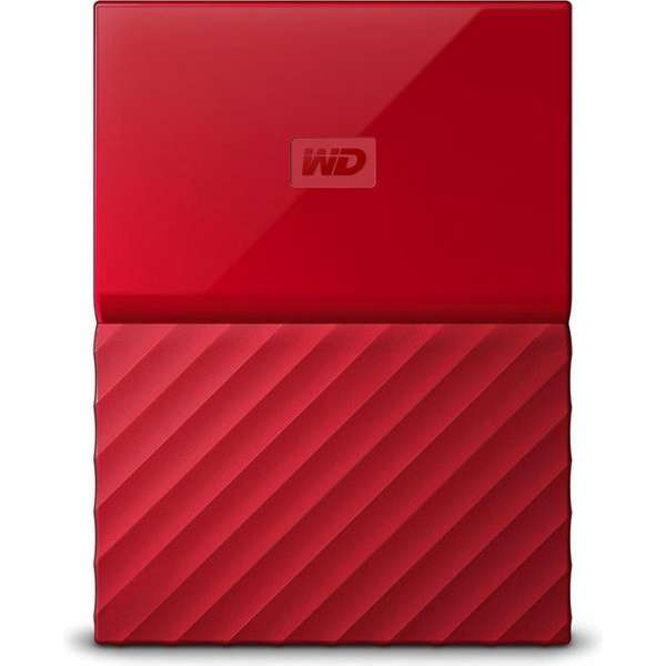 Western Digital My Passport externe harde schijf 2TB Rood