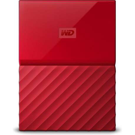 Western Digital My Passport externe harde schijf 2TB Rood