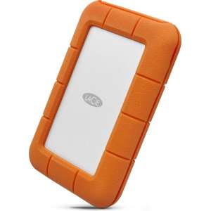 LaCie Rugged USB-C externe harde schijf 5000 GB Grijs, Geel