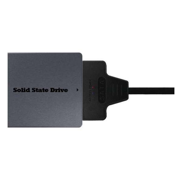 JoVaHo -  USB 3.0 naar SATA III 2.5 INCH kabel voor laptop, SSD en kleinere schijven.