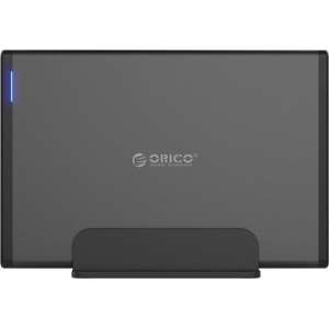 Orico USB-C Harde schijf behuizing 3.5 Inch SATA HDD/SSD - Zwart