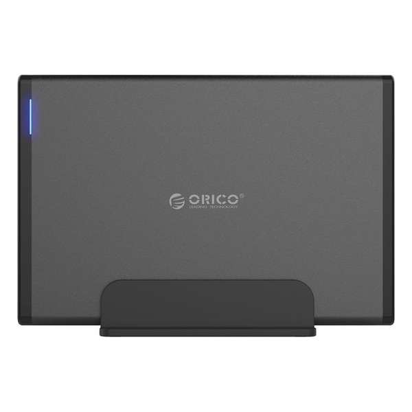 Orico USB-C Harde schijf behuizing 3.5 Inch SATA HDD/SSD - Zwart Orico USB-C Harde schijf behuizing 3.5 Inch SATA HDD/SSD - Zwart