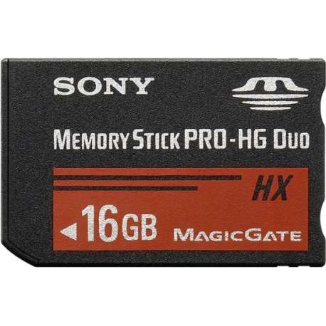 Sony Memory Stick Pro HG Duo HX 16GB Class 4