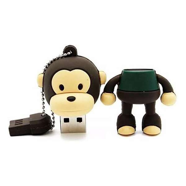 Aap USB stick 32gb groen