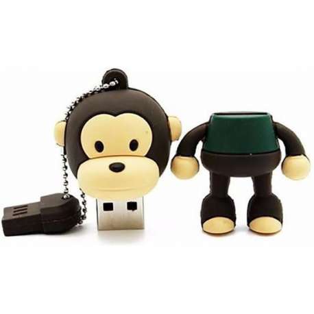 Aap USB stick 32gb groen