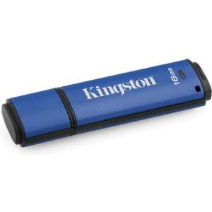 Kingston DataTraveler Vault Privacy 3.0 - USB-stick - 16 GB