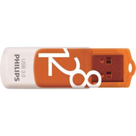 Philips FM12FD00B USB flash drive 128 GB USB Type-A 3.2 Gen 1 (3.1 Gen 1) Oranje, Wit