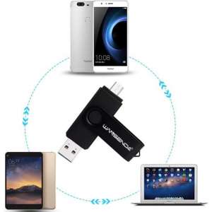 USB Flash Drive voor Android - van je telefoon op je computer.