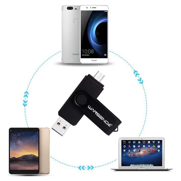 USB Flash Drive voor Android - van je telefoon op je computer.