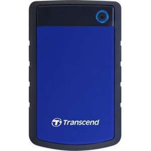 Transcend StoreJet 25H3 externe harde schijf 4000 GB Blauw, Navy