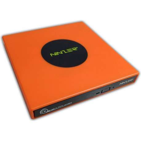Ninzer® Externe DVD/CD ± RW, Speler en Brander Optische Drive | Oranje